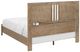 Whittier Wood® Furniture Bailey Almond California King Panel Bed-3