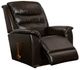 La-Z-Boy® Rosewood Chocolate Leather Manual Rocking Recliner-4