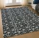 Dalyn™ Rug Company Soft Essentials SE4 Black 5'x8' Area Rug-1