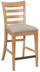 Kincaid® Kafe Cappuccino Tall Ladder Back Counter Stool-0