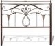 Leggett & Platt® Lucinda 2 Piece Marbled Russet King Headboard Set-1