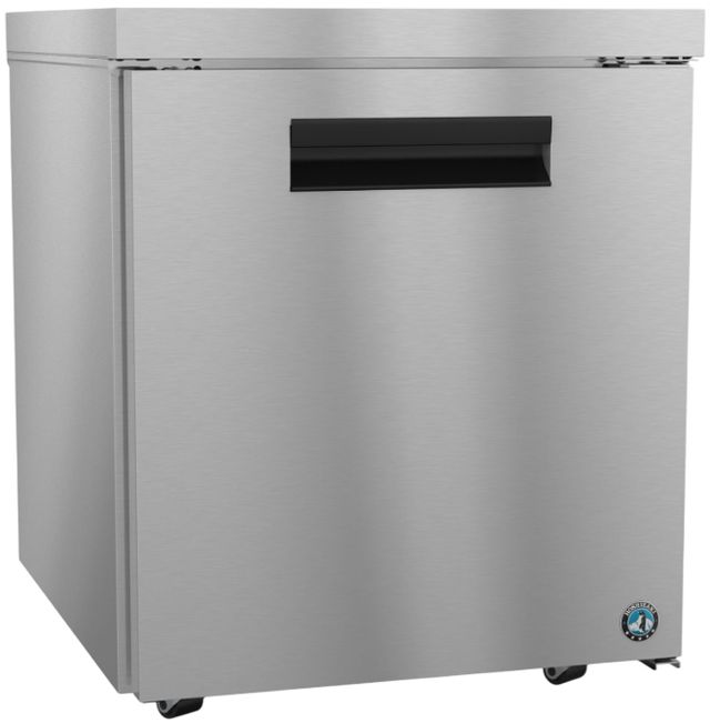 Hoshizaki Steelheart® 27" 6.21 Cu. Ft. Stainless Steel Low Profile Undercounter Refrigerator-2