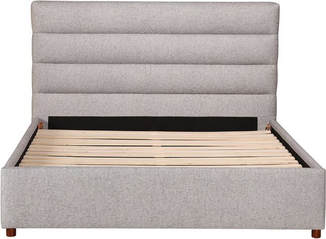 Moe's Home Collection Takio Light Grey Queen Bed-1