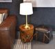 YHD Antique Copper 1-Light Portable Lamp-1