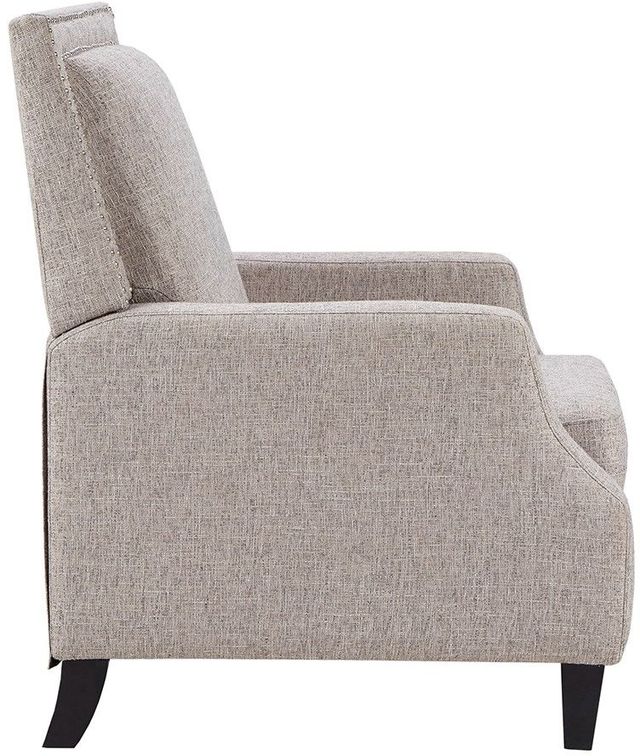 Olliix by Madison Park Grey Naomi Push Back Recliner-3