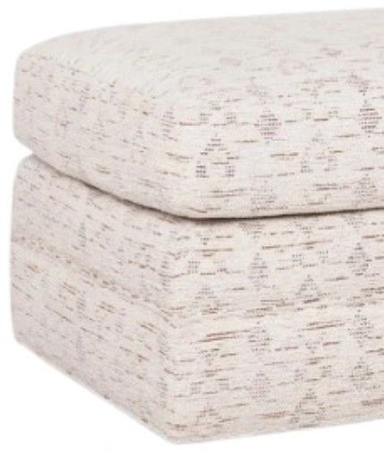 Smith Brothers Customizable 521 Ottoman with Casters-1