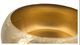 A & B Home Gold Suede Bowl-2