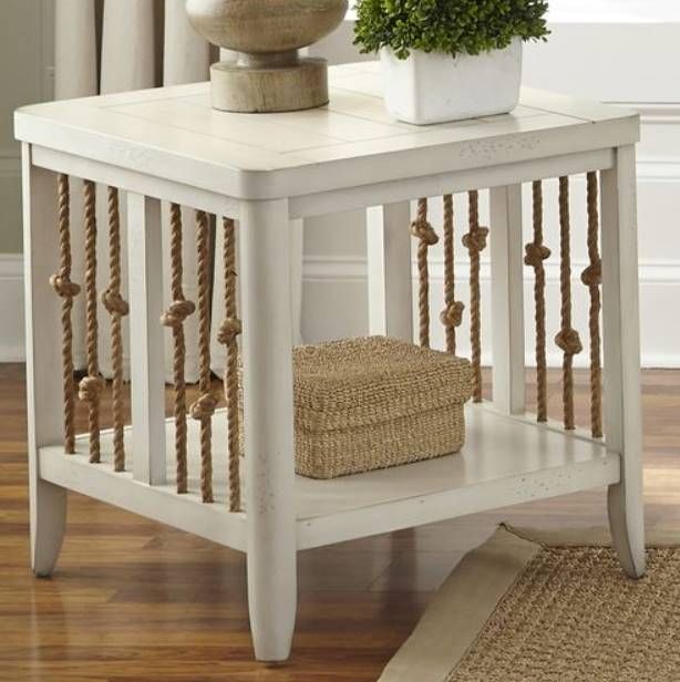 Liberty Furniture Dockside II White End Table-1