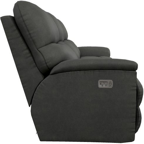 La-Z-Boy® Trouper Ink Power Reclining Sofa with Headrest and Lumbar-2