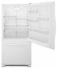 Whirlpool® 19.0 Cu. Ft. Bottom Freezer Refrigerator-White-1