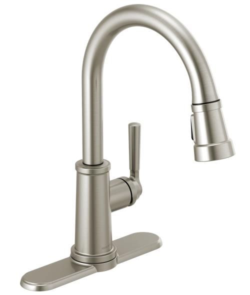 Peerless Westchester® Stainless Single Handle Pull-Down Kitchen Faucet-1