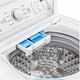 LG 4.5 Cu. Ft. White Impeller Top Load Washer with TurboDrum™ Technology-2
