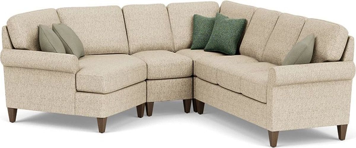 Flexsteel® Westside 4-Piece Left-Arm Facing Sectional and