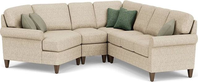 Flexsteel® Westside 4-Piece Left-Arm Facing Sectional and Chaise-0