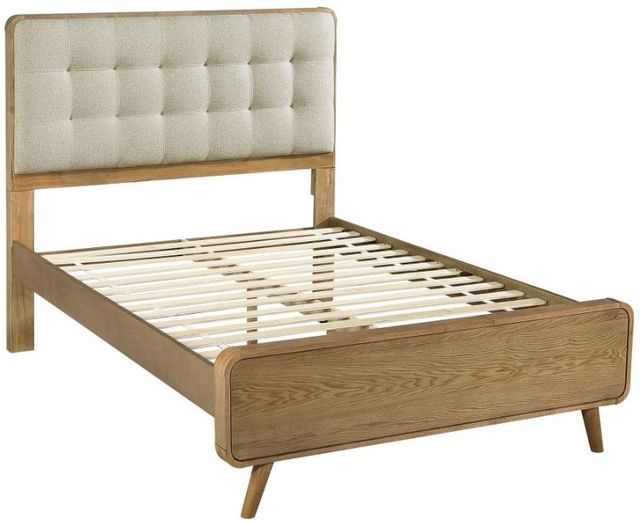 Coaster® Robyn Cool Beige/Light Ash Full Platform Bed -1