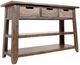 Jofran Inc. Painted Canyon Brown Sofa Table-0