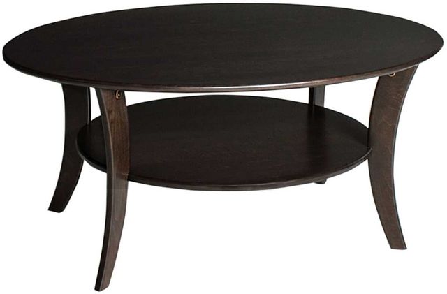 Marshfield Furniture Finn Black Oval Coffee Table-0