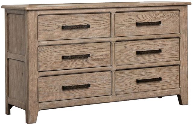 Magnussen Home® Claremont Smokey Taupe Double Drawer Dresser-0