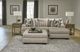 Albany Industries 2-Piece Clash Buff Right-Arm Facing Chaise Sectional-1