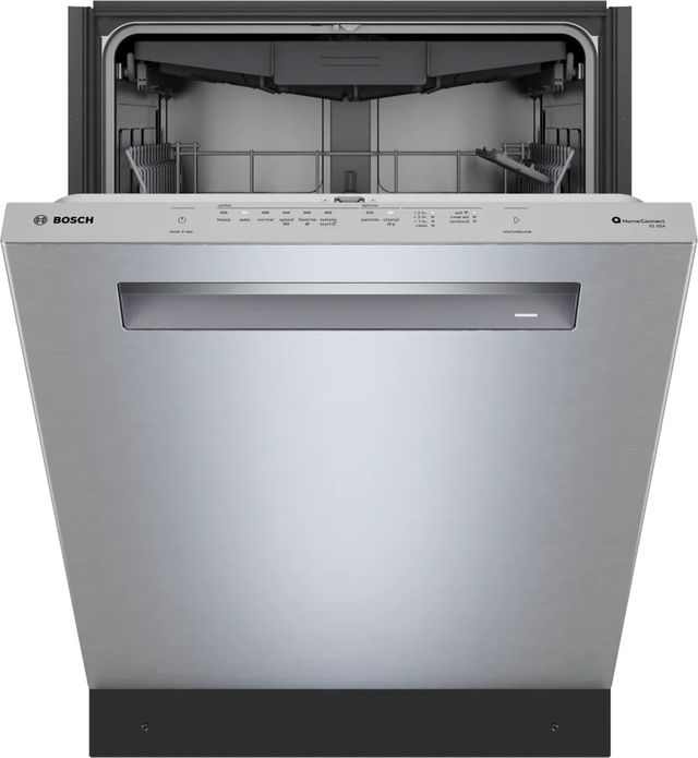 Bosch® 800 Series 24" Fingerprint Resistant Stainless Steel Top Control Built-In Dishwasher-2