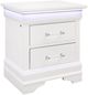 Global Furniture USA Charlie 4-Piece White King Panel Bedroom Set-4