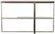 Century® Compositions Bridgeton Top Console Table with Satin Brass Base-1
