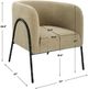 Uttermost® Jacobsen Warm Latte Accent Chair-2