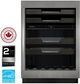 Marathon M4 Series 24” 5.3 Cu. Ft. Stainless Steel Built-In Dual Zone Wine Cooler-2