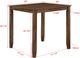 Crown Mark Ashborn 5-Piece Brown Counter Dining Set-2