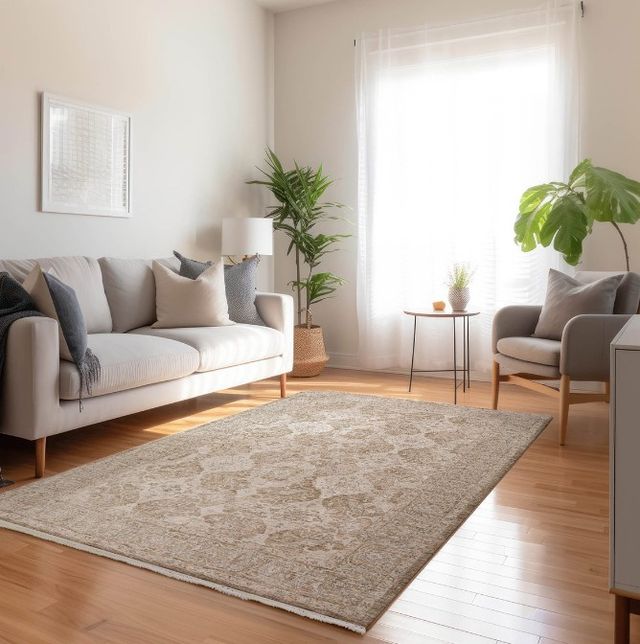 Dalyn™ Rug Company Cyprus Khaki 5'x8' Area Rug-4
