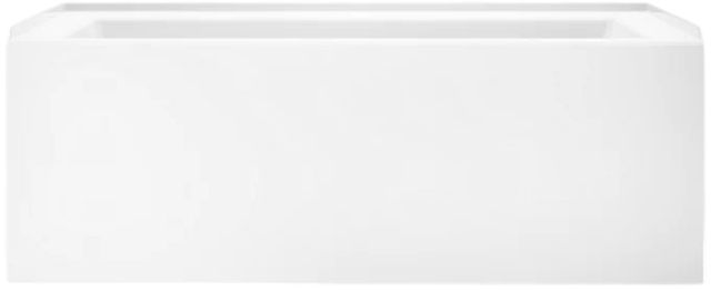 KOHLER® Underscore® White 60" x 32" Alcove Bath - Left Drain-1