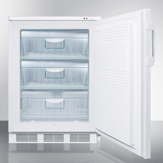 Accucold® by Summit® 24" 3.5 Cu. Ft. Panel Ready Built In All Freezer-1