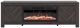 Signature Design by Ashley® Cayboni Black 71" TV Stand with Electric Fireplace-0