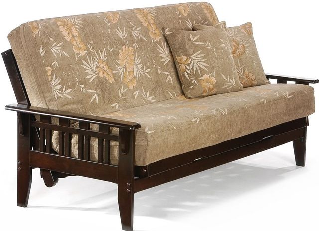 Night & Day Furniture™ Kingston Dark Chocolate Queen Moon Glider Futon-0