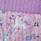 Olliix by Urban Habitat Kids Lola Unicorn Cotton Reversible Pink Full/Queen Coverlet Set-2