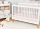 BEDGEAR® Hyper-Linen Performance® Light Pink Crib Fitted Sheet-5