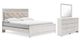 Signature Design by Ashley® Altyra 3-Piece White Queen Panel Bed Set-0