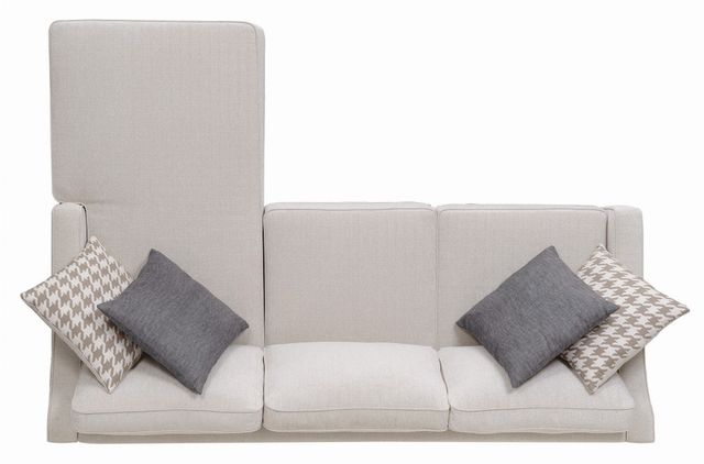 Coaster® McLoughlin Cream Upholstered Sectional-2