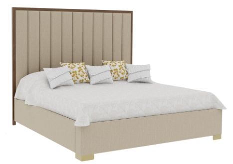 Country View Woodworking Customizable Verrado 1B Queen Panel Bed-0