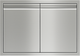 Wolf® 30" Stainless Steel Double Access Doors-0