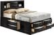 Titus Furniture Felicia Antique Black Queen Storage Bed-0