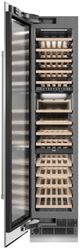 ZLINE 18 in. 9 Cu. Ft. Triple Zone 68 Bottle Left Hinge Column Wine Cooler in Stainless Steel-1