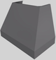 Vent-A-Hood® Designer Series 42" Gunsmoke Wall Mounted Range Hood-3