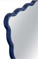 Bassett Mirror Camellia Navy Lacquer Wall Mirror-2