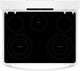 Whirlpool® 30" White Freestanding Electric Range with Air Cooking Technology-1
