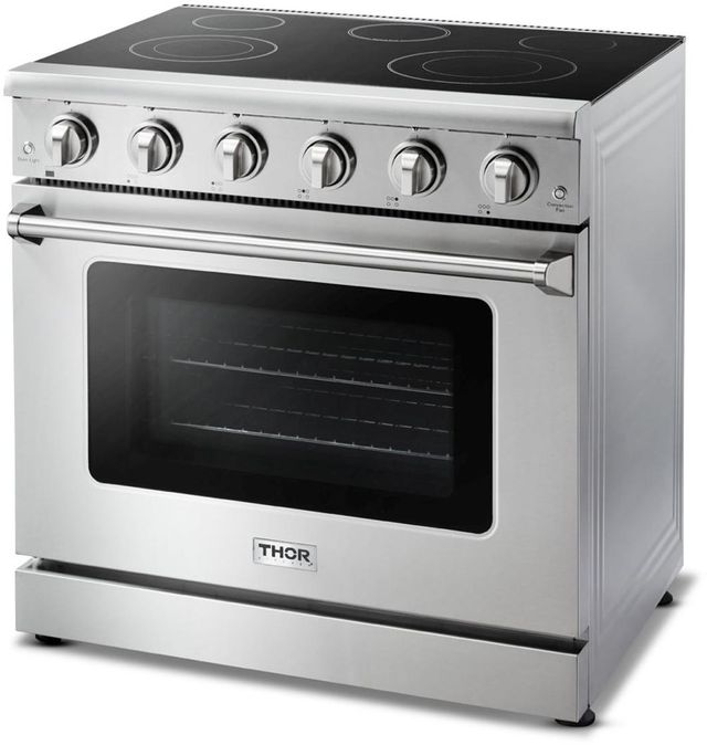 Thor Kitchen® 36" Stainless Steel Pro Style Electric Range-1