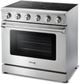 Thor Kitchen® 36" Stainless Steel Pro Style Electric Range-1