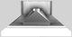 Vent-A-Hood® 60" White Euro-Style Wall Mounted Range Hood-4