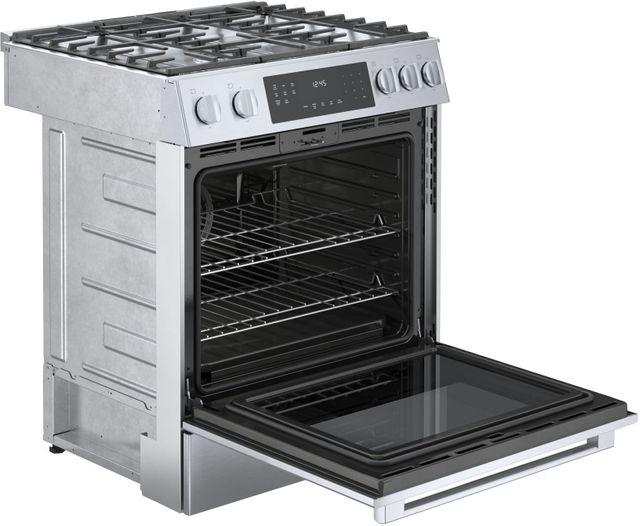 Bosch® 800 Series 30" Stainless Steel Slide In Gas Range-8