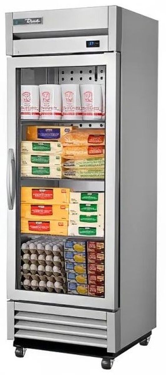 True® 27 in. 19.0 Cu. Ft. Stainless Steel Freezerless Refrigerator-0